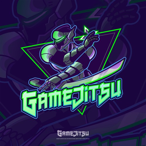 GameJitsu Logo Design