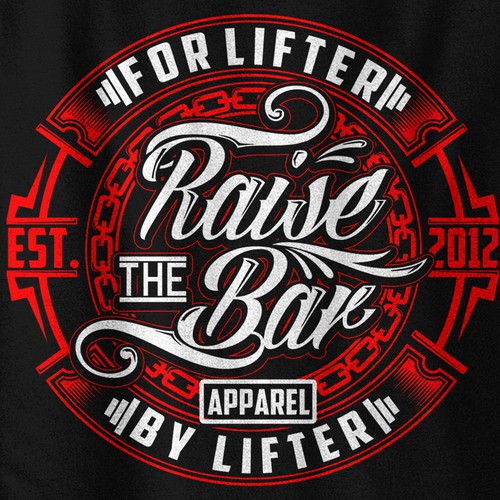 Create a Simple But Memorable & Powerful Design For RTB (Raise The Bar) Fitness Apparel