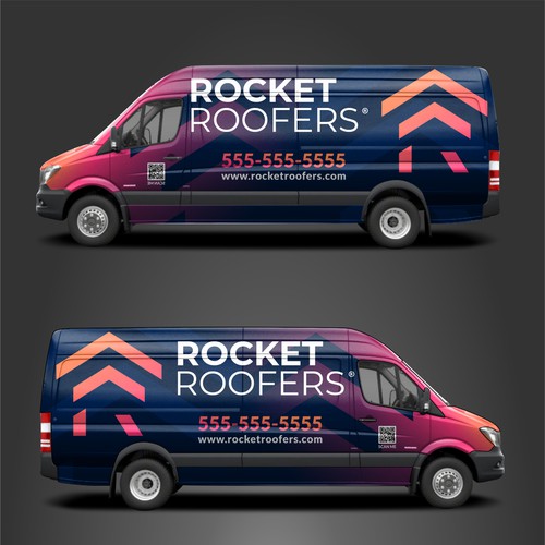 Full Wrap Up Mercedes-benz Sprinter Van - Full of Colour