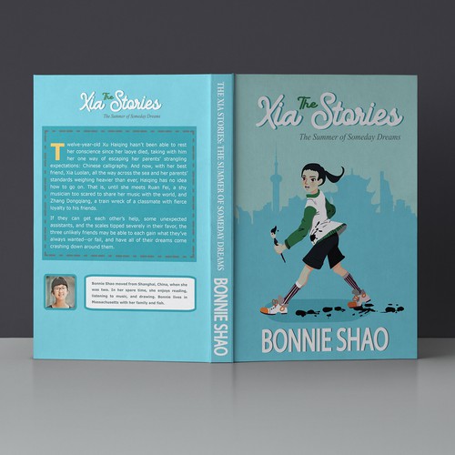 Playful book design for young adults.