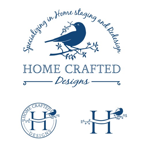 Sophisticated and classic logo for a redesigner of houses.
