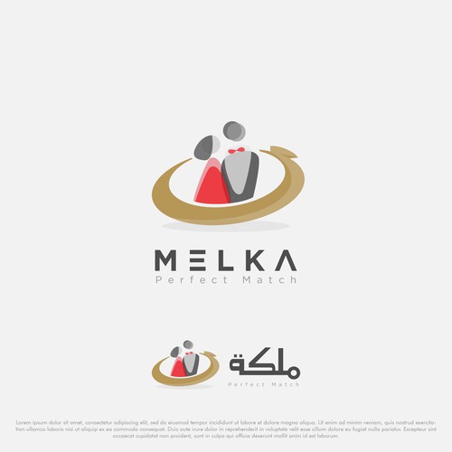 simple MELKA logo