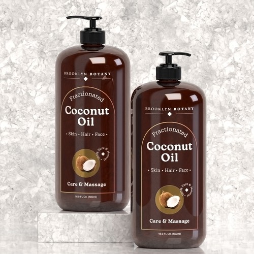 Coconut Oil Label Redesign