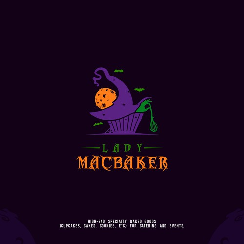 Halloween Cake Logo