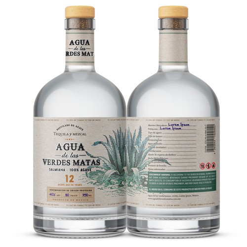 Tequila Label Design