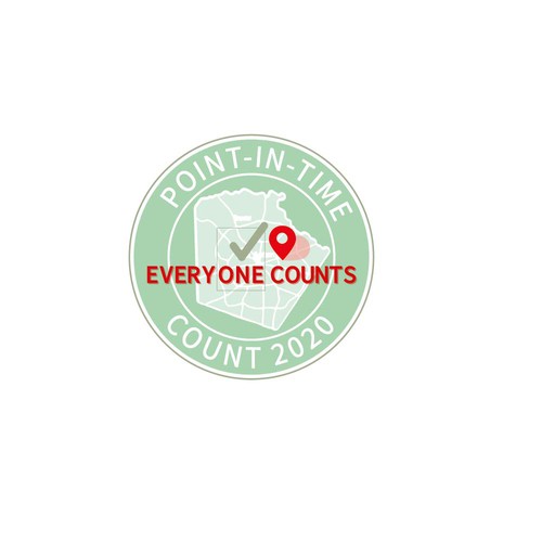 Design logo for count the homeless in San Antonio