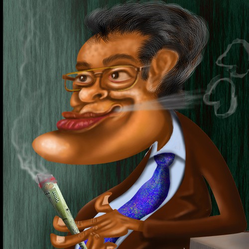 cartoon caricature