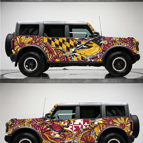 Car Wrap for Apparel Company