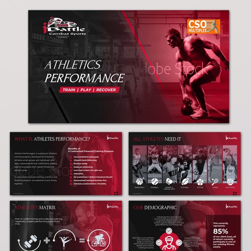 Sports and Fitness Presentation Deck