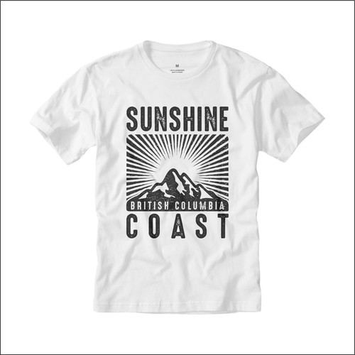 Create a hipster design for the Sunshine Coast