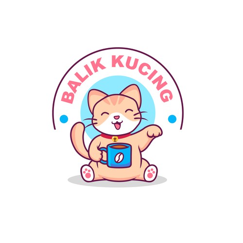 Cat Cafe logo