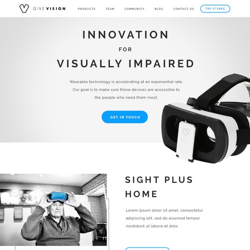 Web design concept