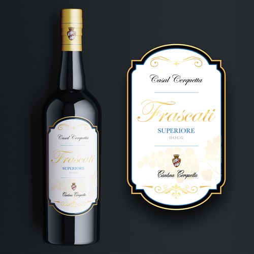 Vino Frascati Superiore DOCG - Label Design