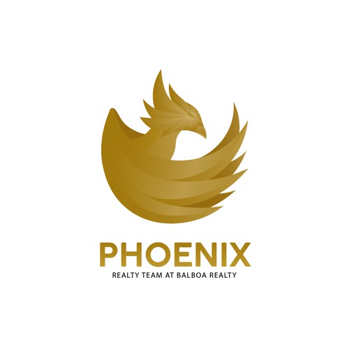 Phoenix for luxury company logo