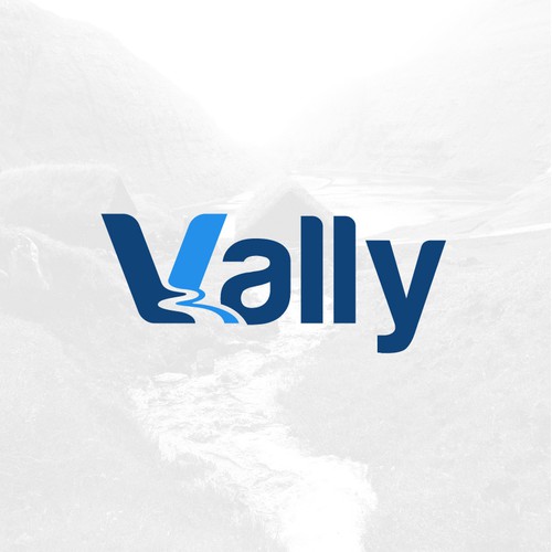 Travel logo concept for Vally 