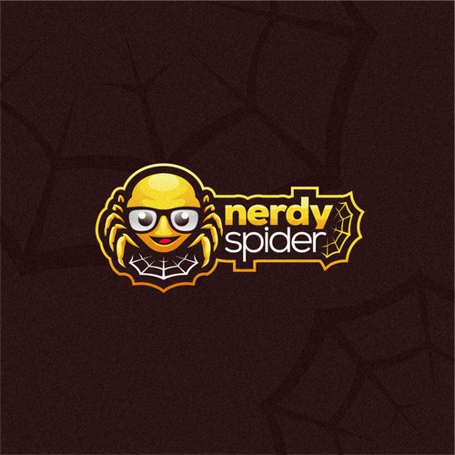 Nerdy Spider Logo