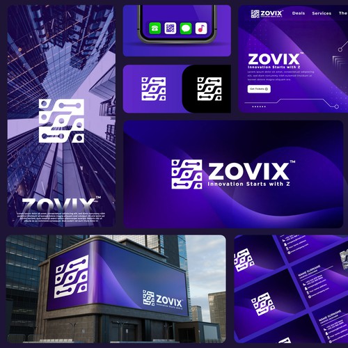 Zovix™ logo design