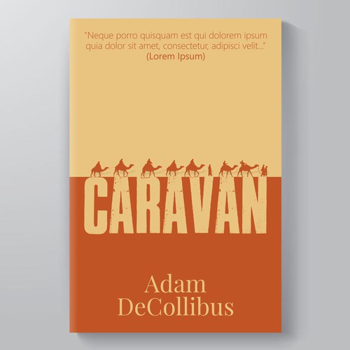 Book Cover Design for CARAVAN