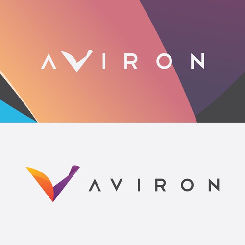 Concept logo for Aviron