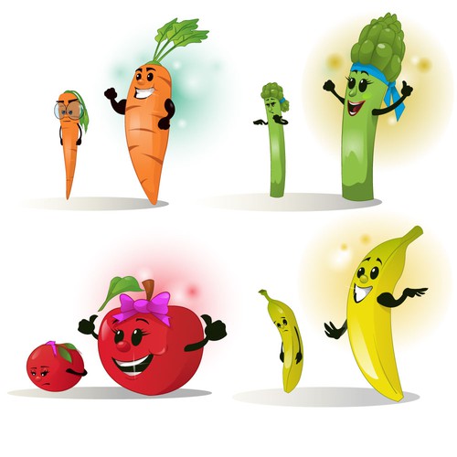Veggie-Health Food Power Family