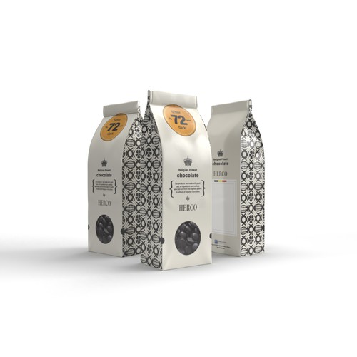 Packaging design Belgian chocolate contest entry