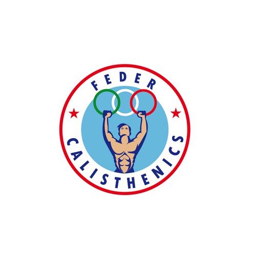 Logo concept for the Italian Calisthenics Federation