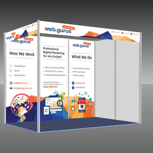 Web Gurus booth