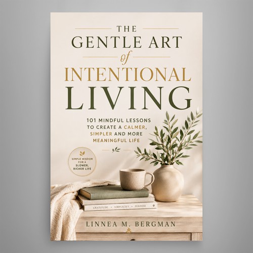 Intentional Living Book Cover Design
