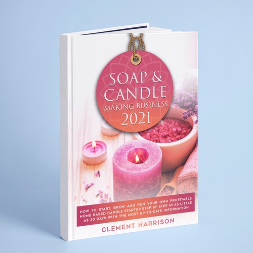 candle making business book cover