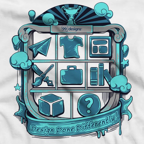 Create 99designs' Next Iconic Community T-shirt