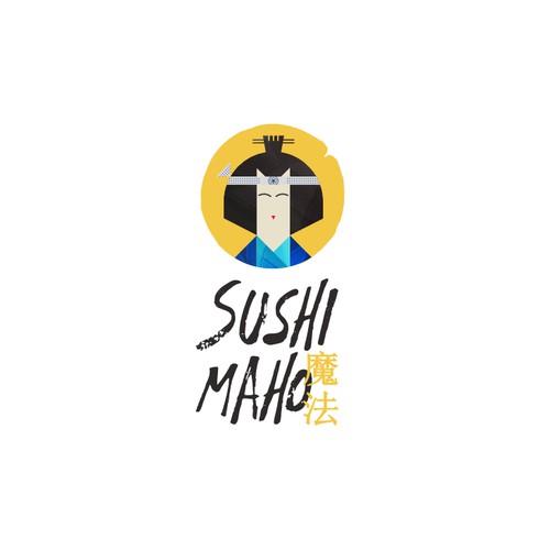 Sushi Maho Logo Concept