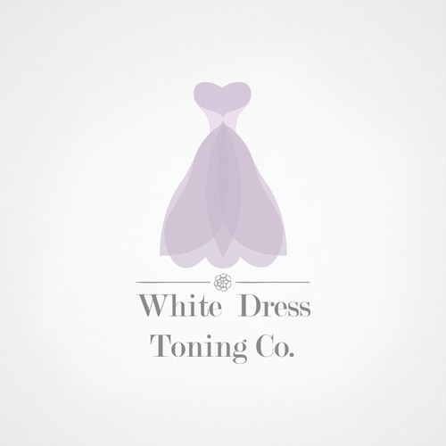 white dress toning