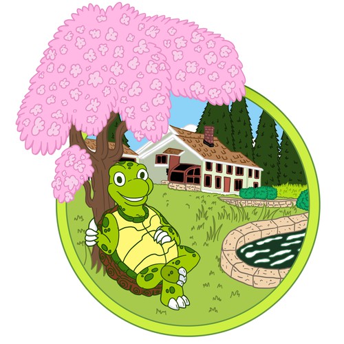 Turtle and home logo 