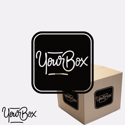 Lettering Logo for YourBox