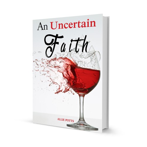Create a simple and yet meaningful ebook cover for An Uncertain Faith