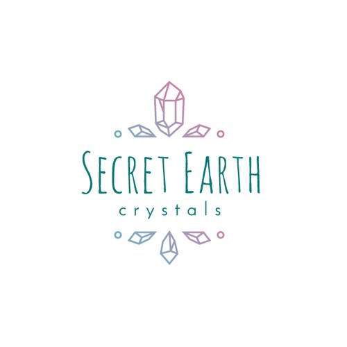 Logo Concept for Secret Earth Crystals