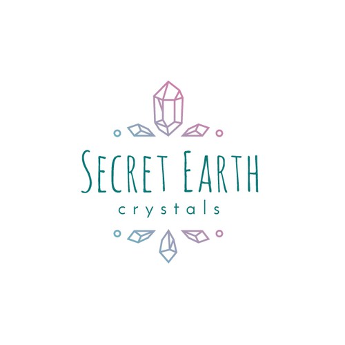 Logo Concept for Secret Earth Crystals