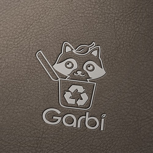 Logo for smart trash bin company