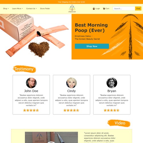 Web design concept