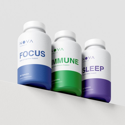 NOVA Formula – Clinical Supplement Label Design System