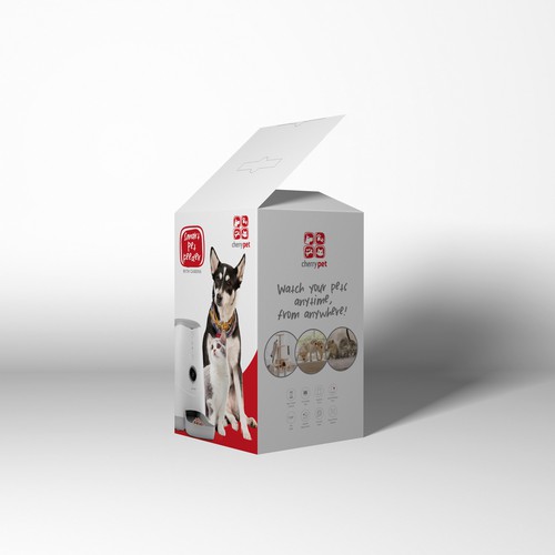 Mae Tongco's profile Cherry Pet "Smart Pet Feeder" Packaging