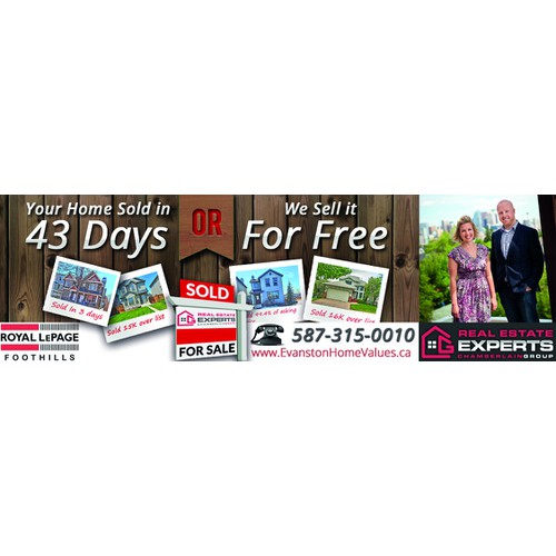 New banner ad wanted for The Chamberlain Group Real Estate Expert Advisors