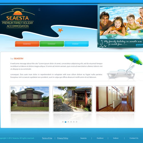 Create the next website design for Seaesta