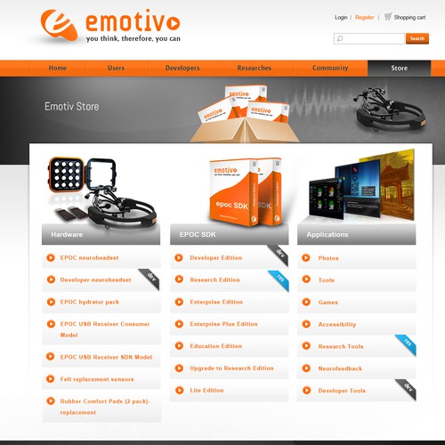 Create the new website for an International Award Winning technology company