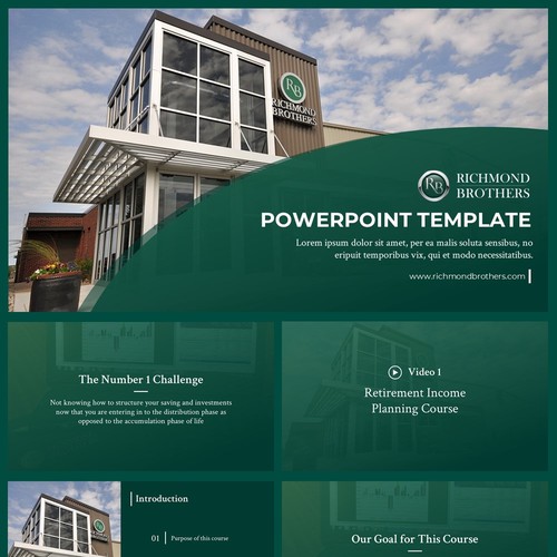 Powerpoint Template for Richmond Brothers