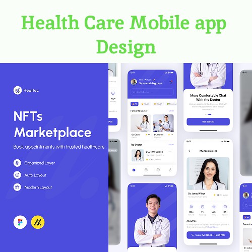 Health Care Mobile App Design