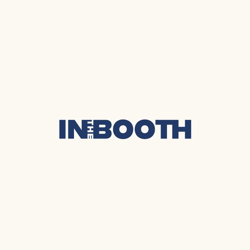 In the booth logo