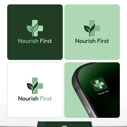 Nourish First | Modern Wellness Branding