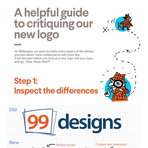 99D Logo Critique Infographic
