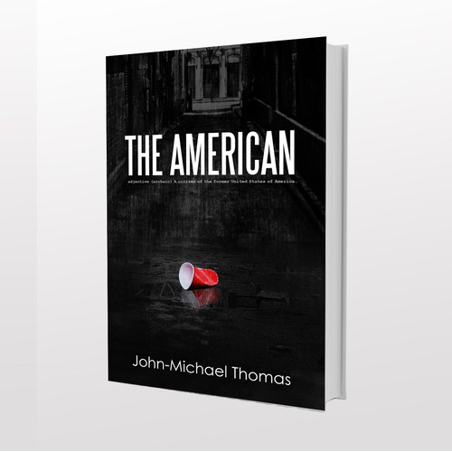 Thriller book cover